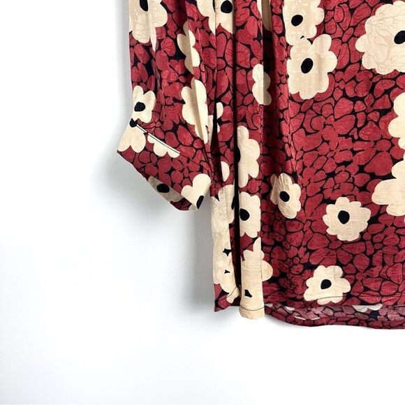 Ba&sh Floral Blouse Sz XS - Picture 4 of 13